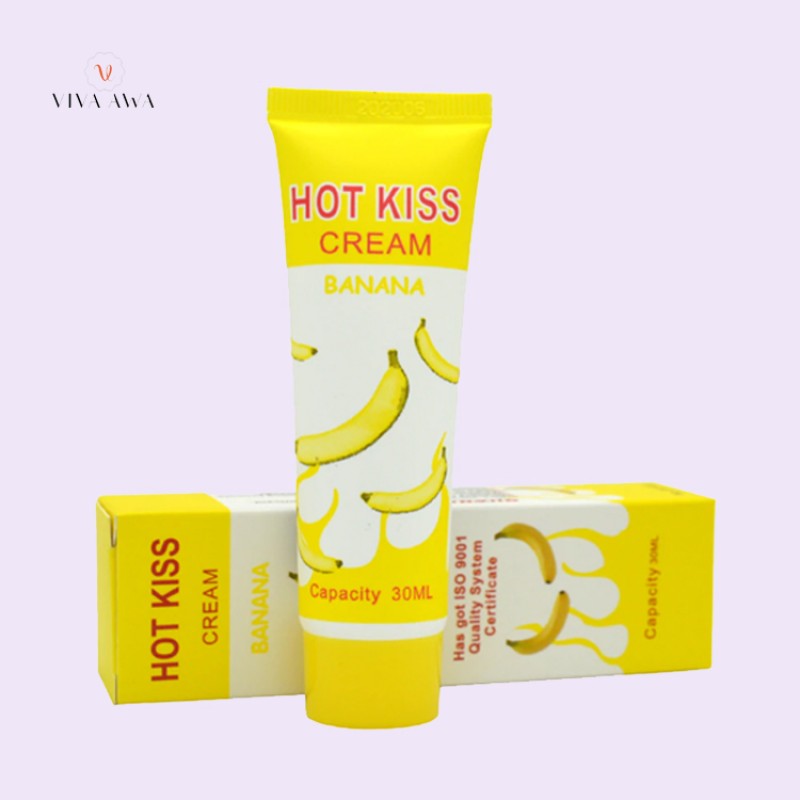 Lubricant Banana Cream Sex Lube Body Massage Oil Lubricant for Anal Sex Grease Oral Vaginal Love Gel 30ml